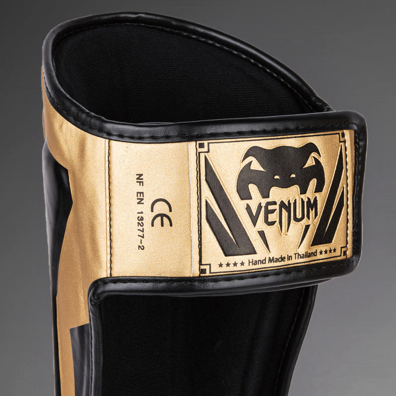 Protège-tibias Venum Elite - Or/Noir - product-type_Protège-tibias