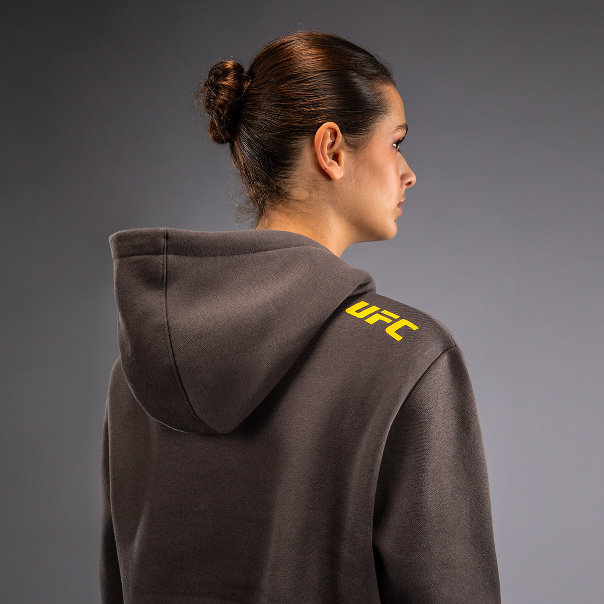 Sweatshirt à Capuche pour Femmes UFC Fusion by Venum Fight Week - Marron Terrestre - product-type_Sweatshirts