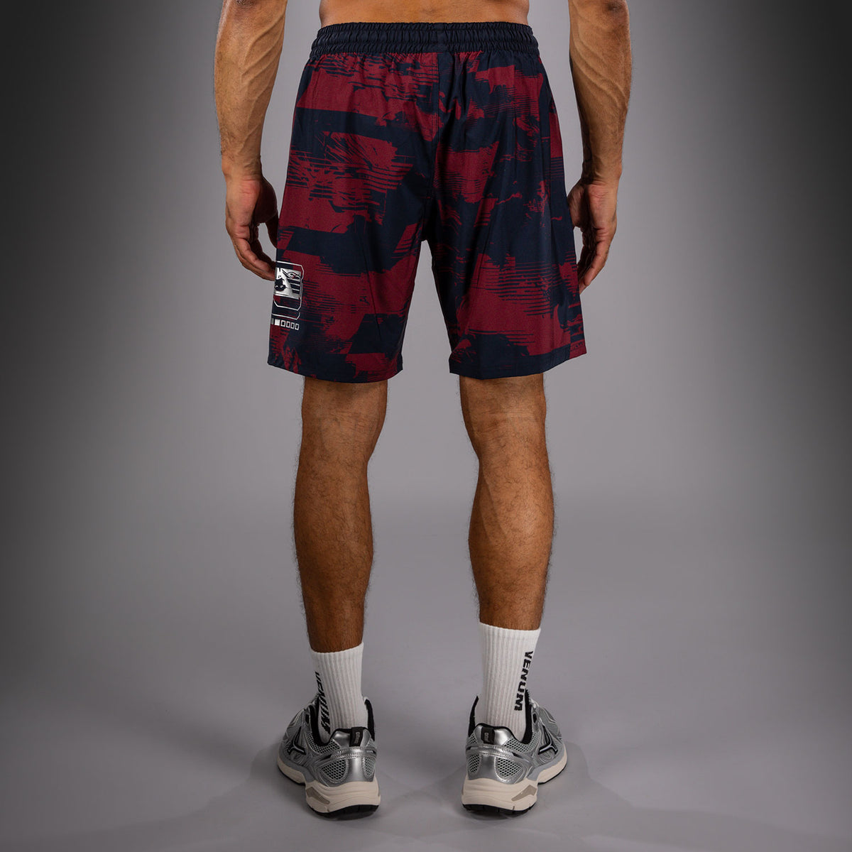 Short Performance Homme UFC Zenith by Venum Authentic Fight Week - Bleu marine/Bordeaux/Argent - product-type_Shorts de training