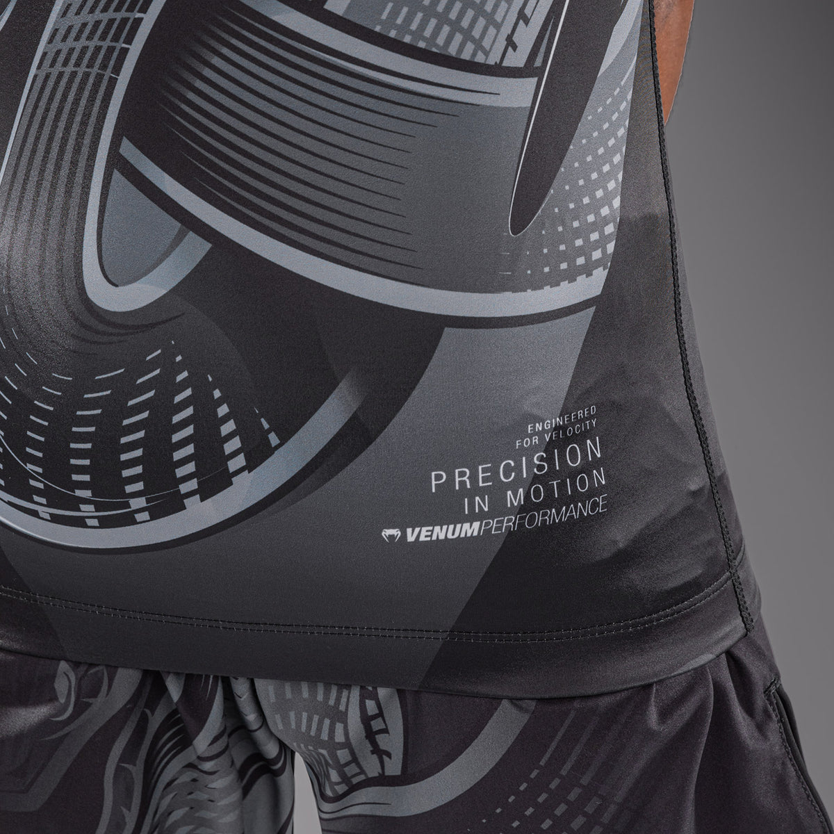 Rashguard manches courtes Pour Enfant Venum Crimson Viper 2.0 - Noir/Gris - product-type_T-Shirts de Compression