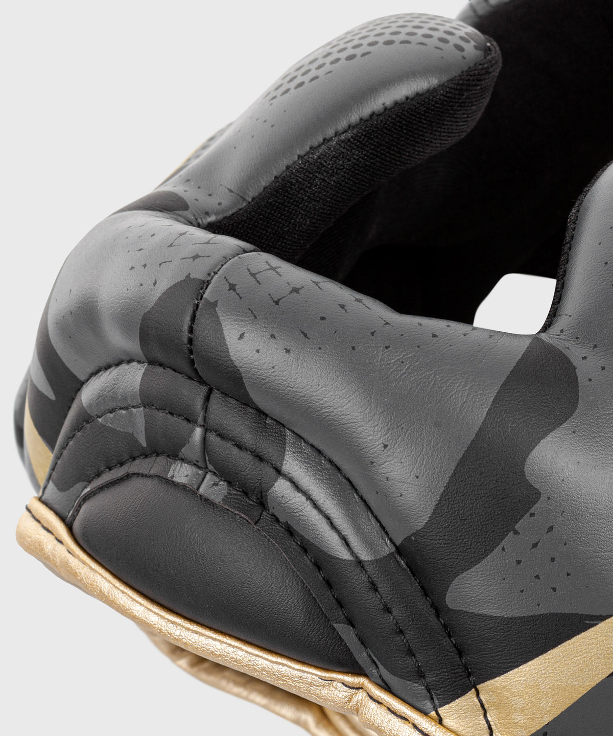 Casque de Boxe Venum Elite - Dark Camo/Or - Casques