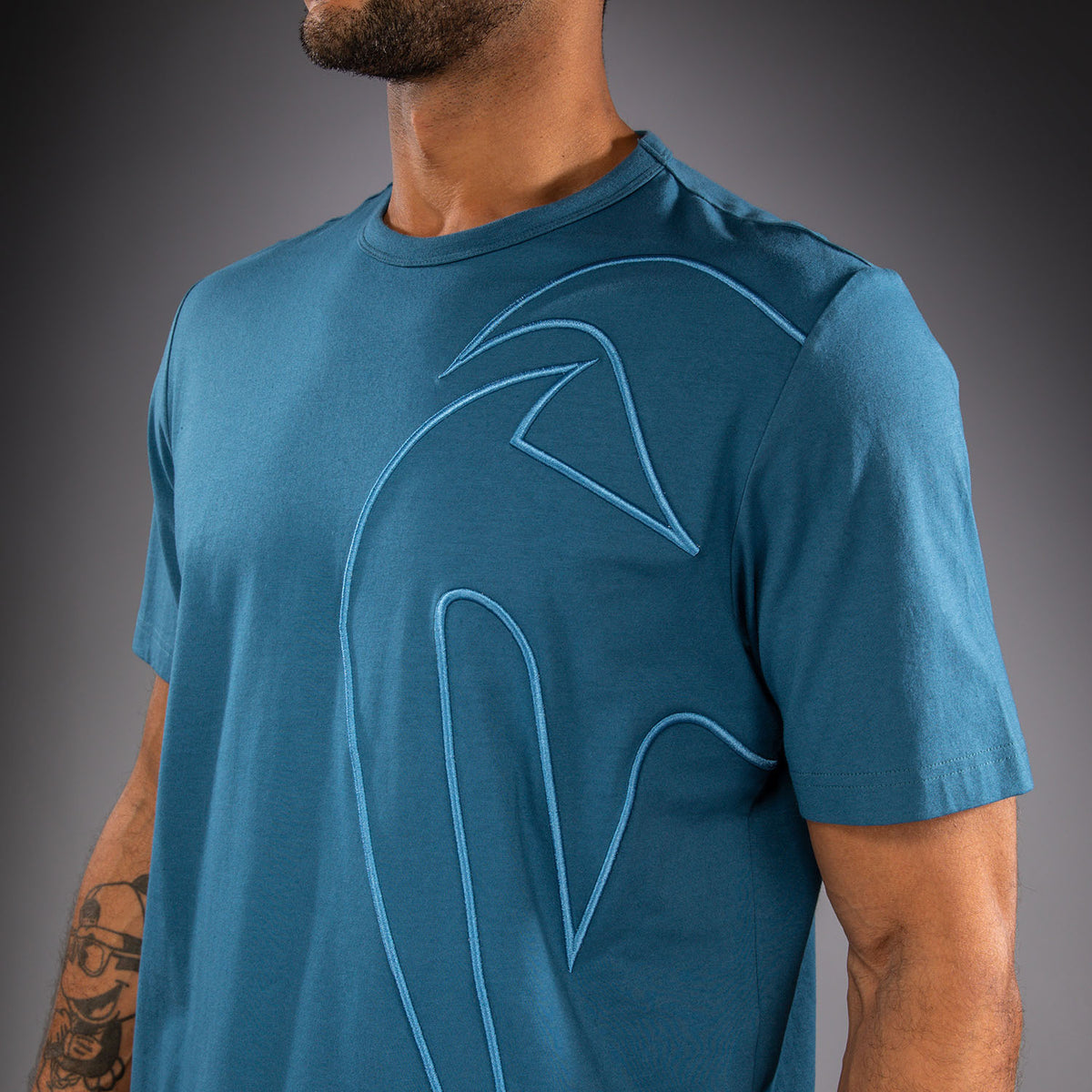 T-shirt en Coton Venum Giant 3D - Bleu Océan - product-type_T-Shirts
