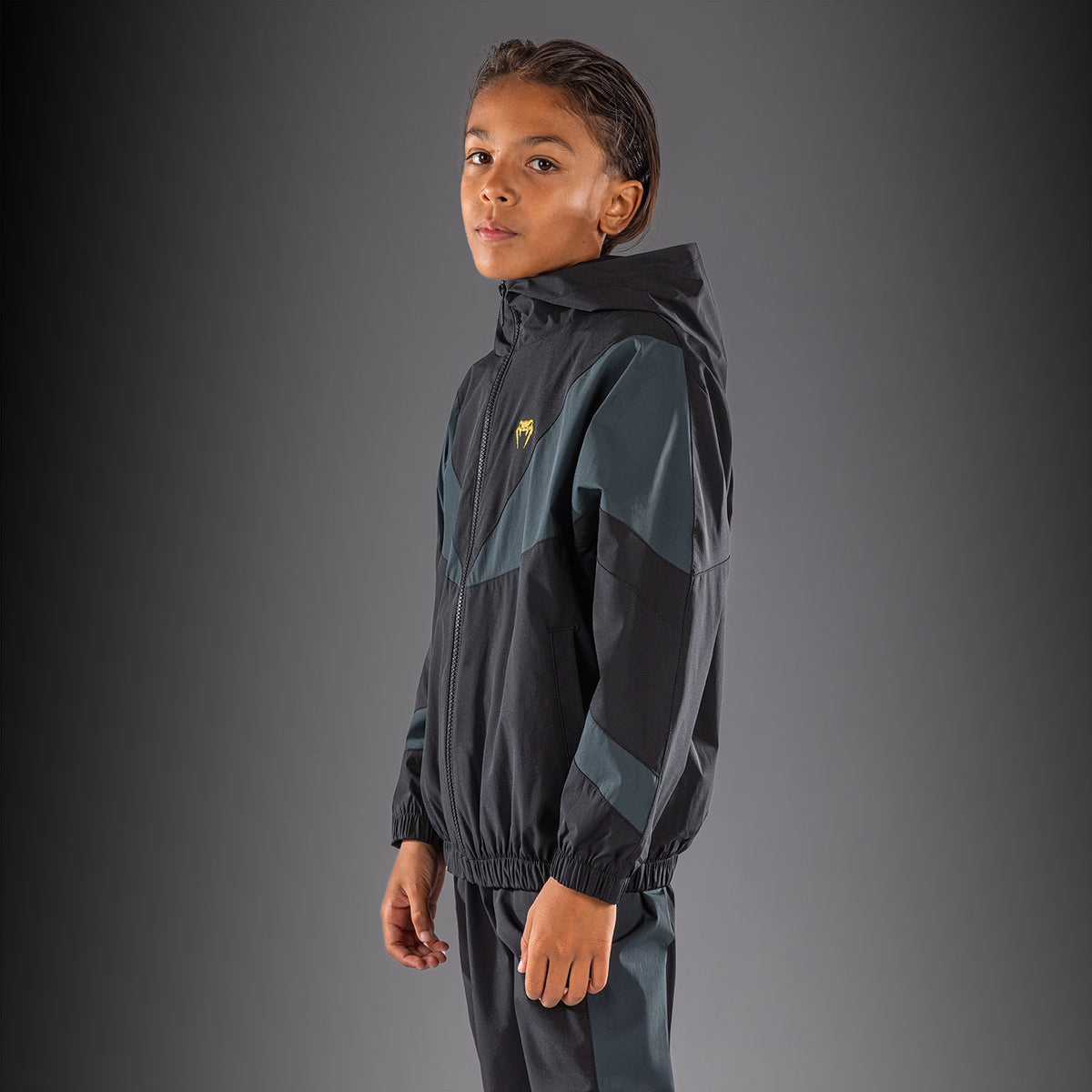 Veste de survêtement Pour Enfant Venum Vectra - Noir/Or - product-type_Vestes
