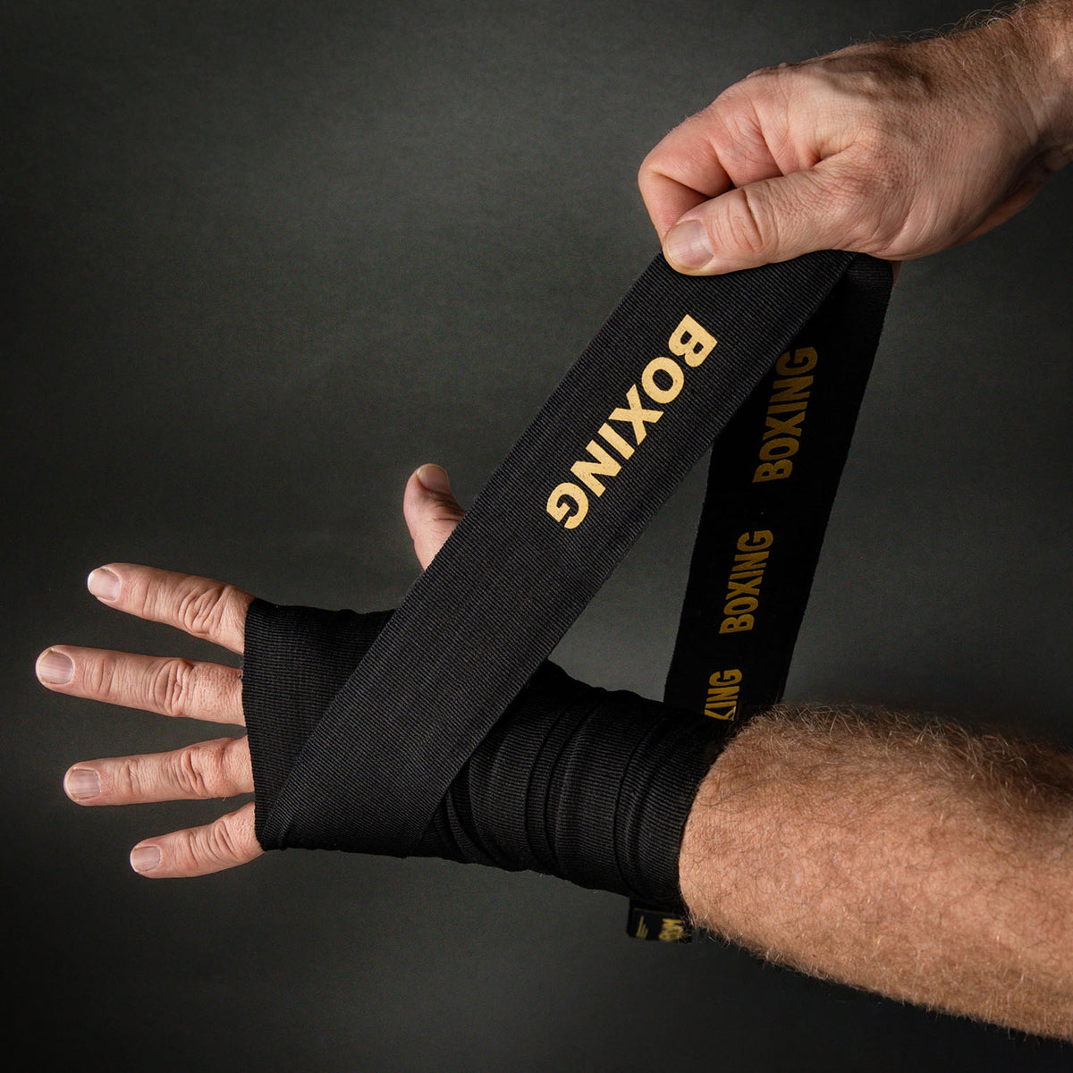Bandes de boxe Venum Kontact Evo Boxing - Noir/Or - product-type_Bandages de boxe