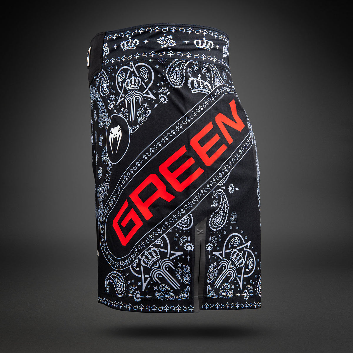 Short de Combat pour homme UFC Adrenaline Unrivaled by Venum King Green - Noir - product-type_Shorts de MMA