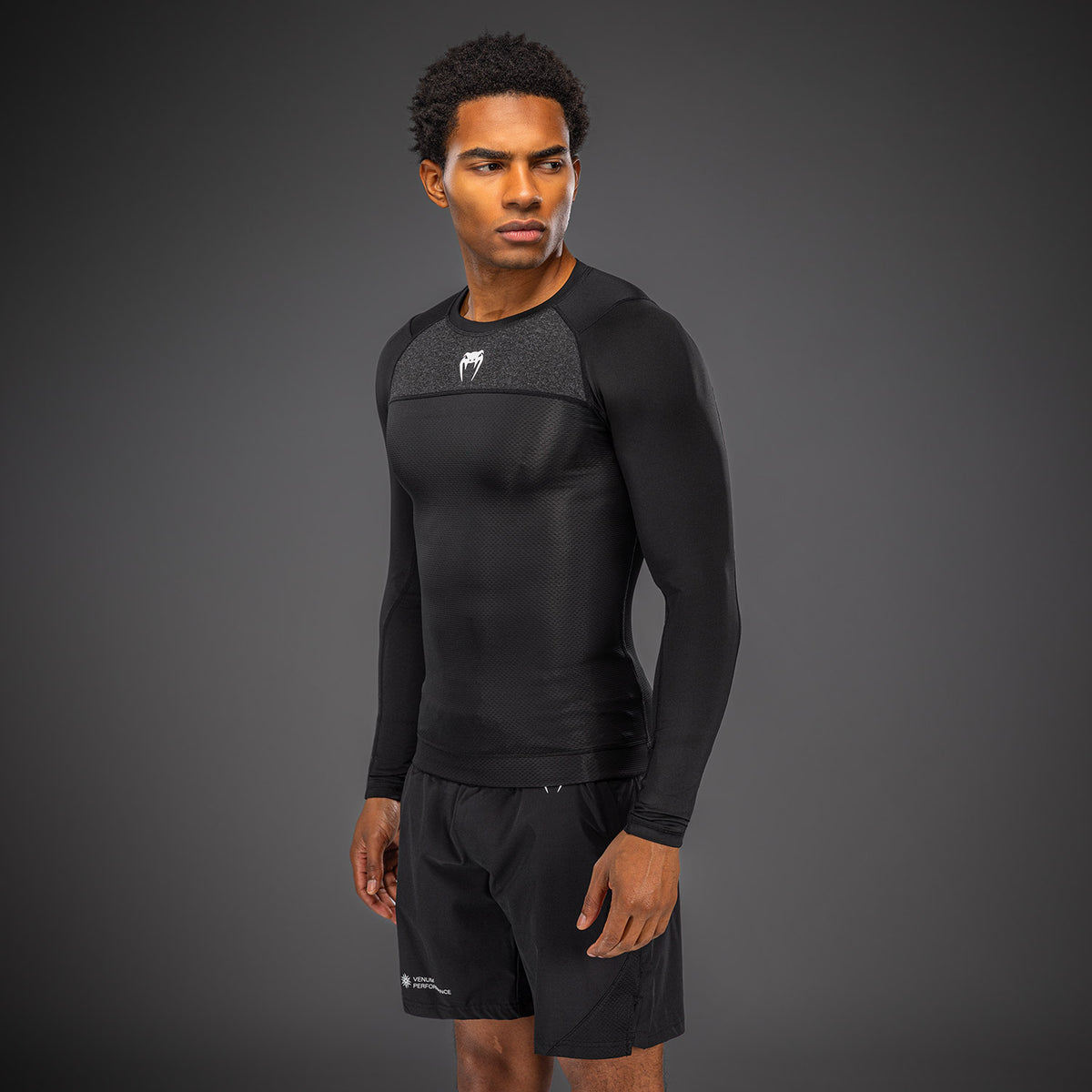 Rashguard manches longues Venum G-Fit Scale - Noir - product-type_T-Shirts de Compression