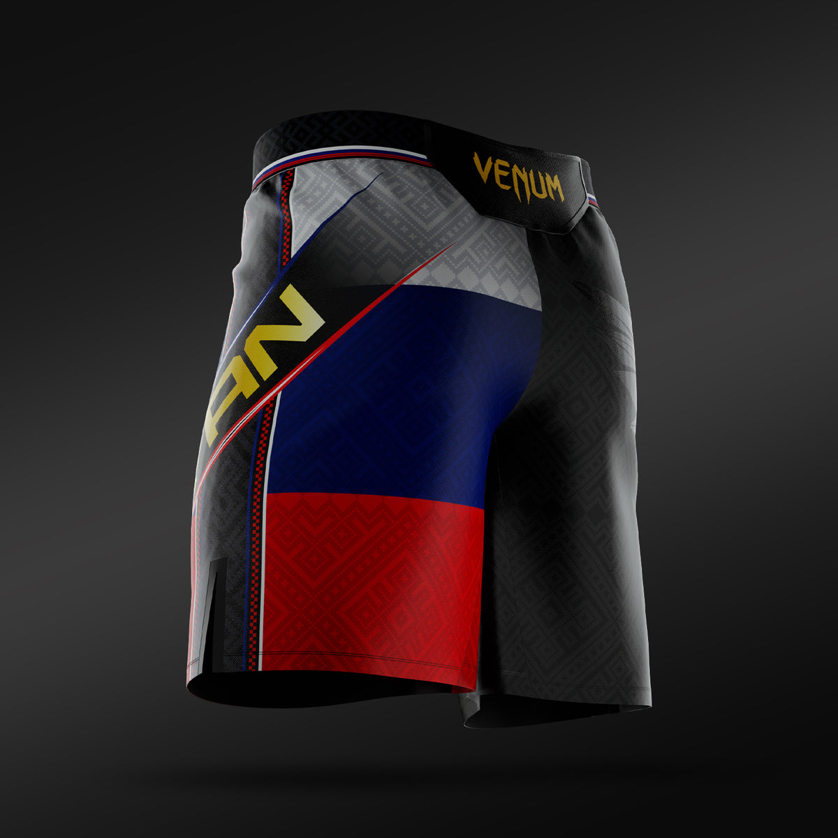 Short de Combat Petr Yan pour Homme Coupe Longue Venum UFC Unrivaled by Venum – Noir - product-type_Shorts de MMA