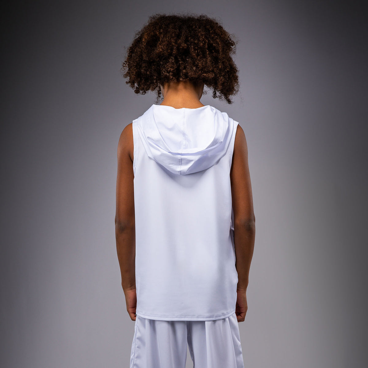 Sweat à capuche sans manches Dry Tech pour Enfants Venum Elite - Blanc - product-type_Sweatshirts