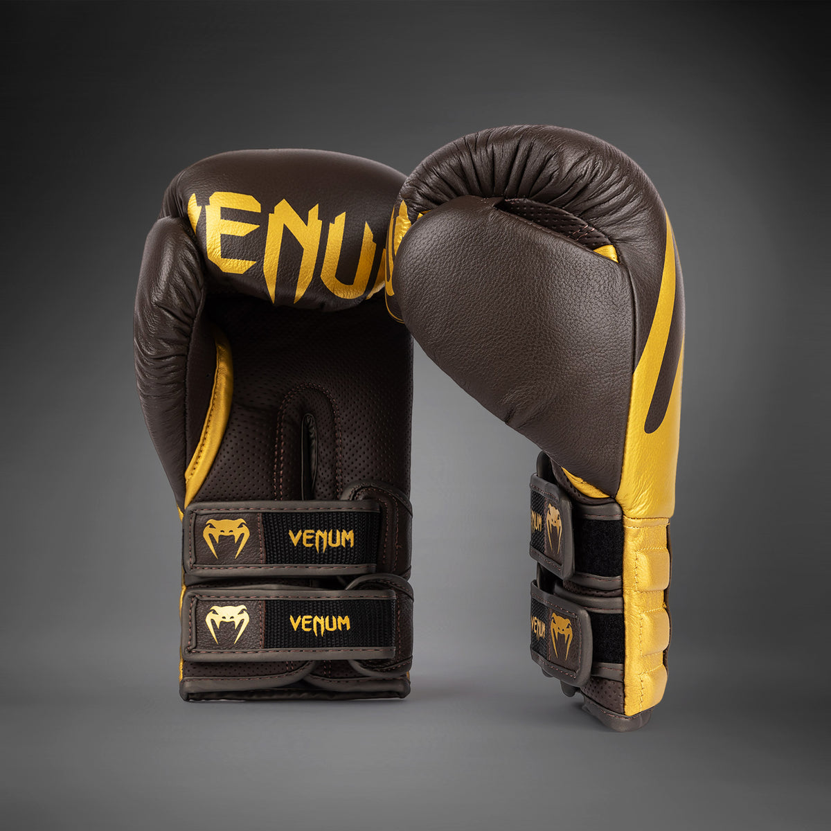 Gants de Boxe Venum Reverso - Chocolat/Or - product-type_Gants de boxe