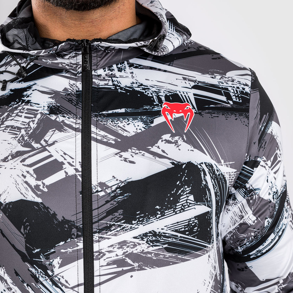 Sweat à capuche Venum Electron 3.0 - Gris/Rouge - product-type_Vestes