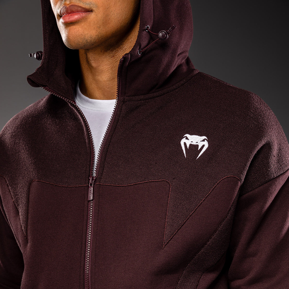 Veste de survêtement Venum Attack Fleece & Weave - Bordeaux - product-type_Sweatshirts