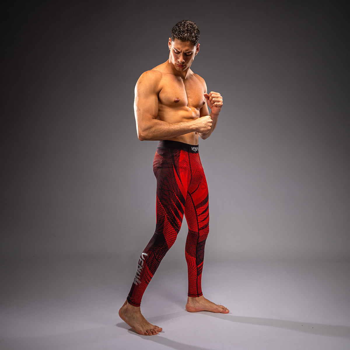 Pantalon de compression Venum Galactic 3.0 - Rouge/Argent - product-type_Pantalons de Compression