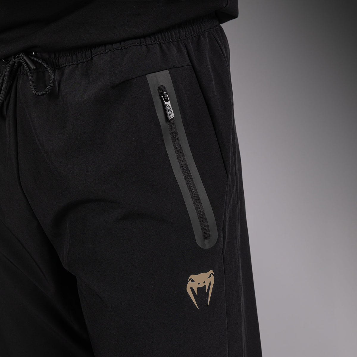 Pantalon de Survêtement Venum Adrenaline – Noir/Sable - product-type_Pantalons de jogging