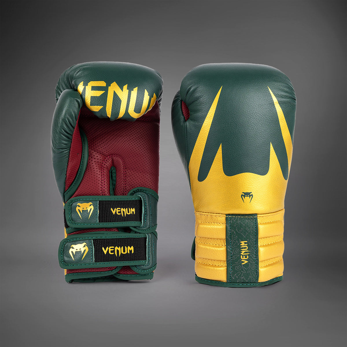 Gants de Boxe Venum Reverso - Émeraude/Or - product-type_Gants de boxe