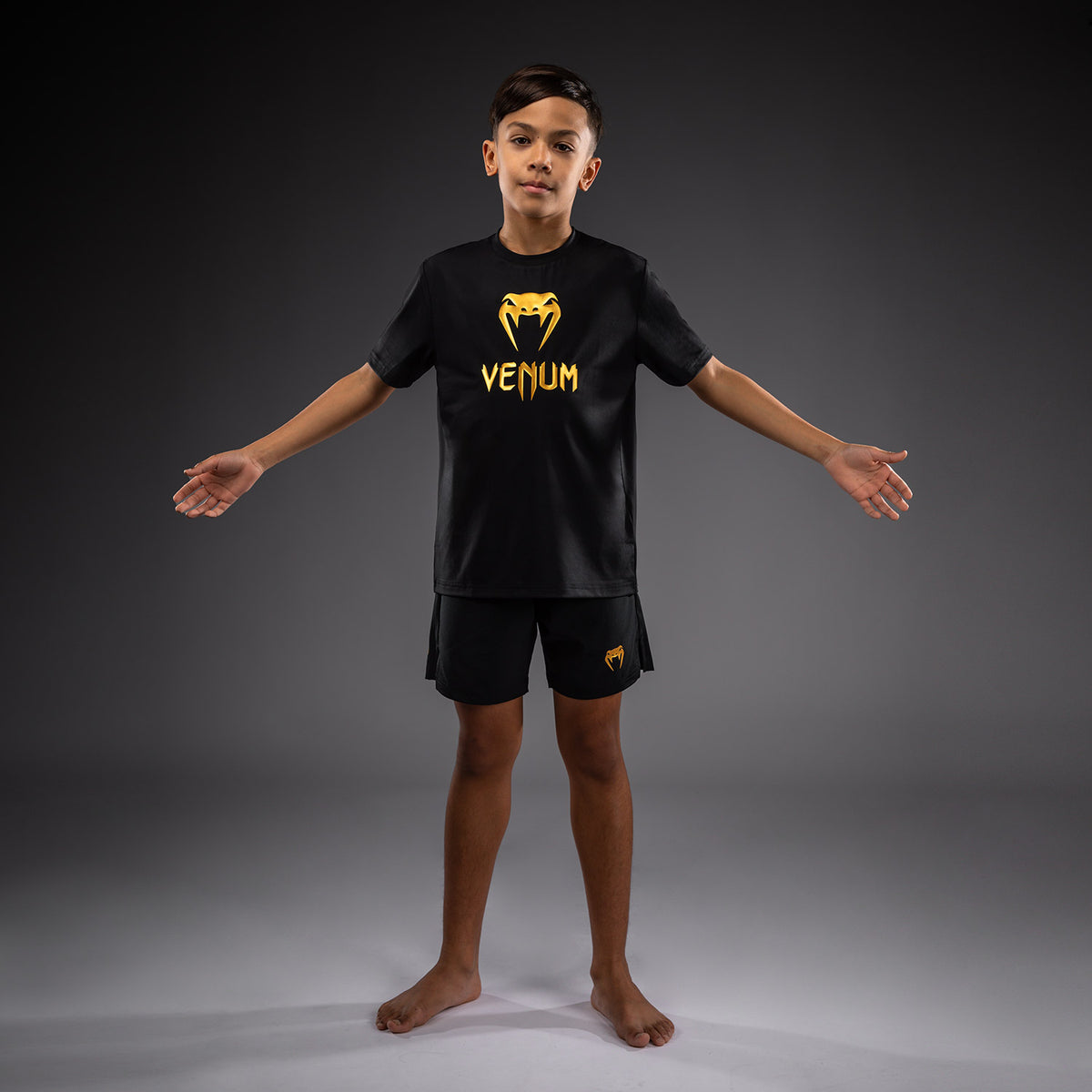 T-shirt Dry Tech Pour Enfant Venum Classic - Noir/Or - product-type_T-Shirts Dry Tech