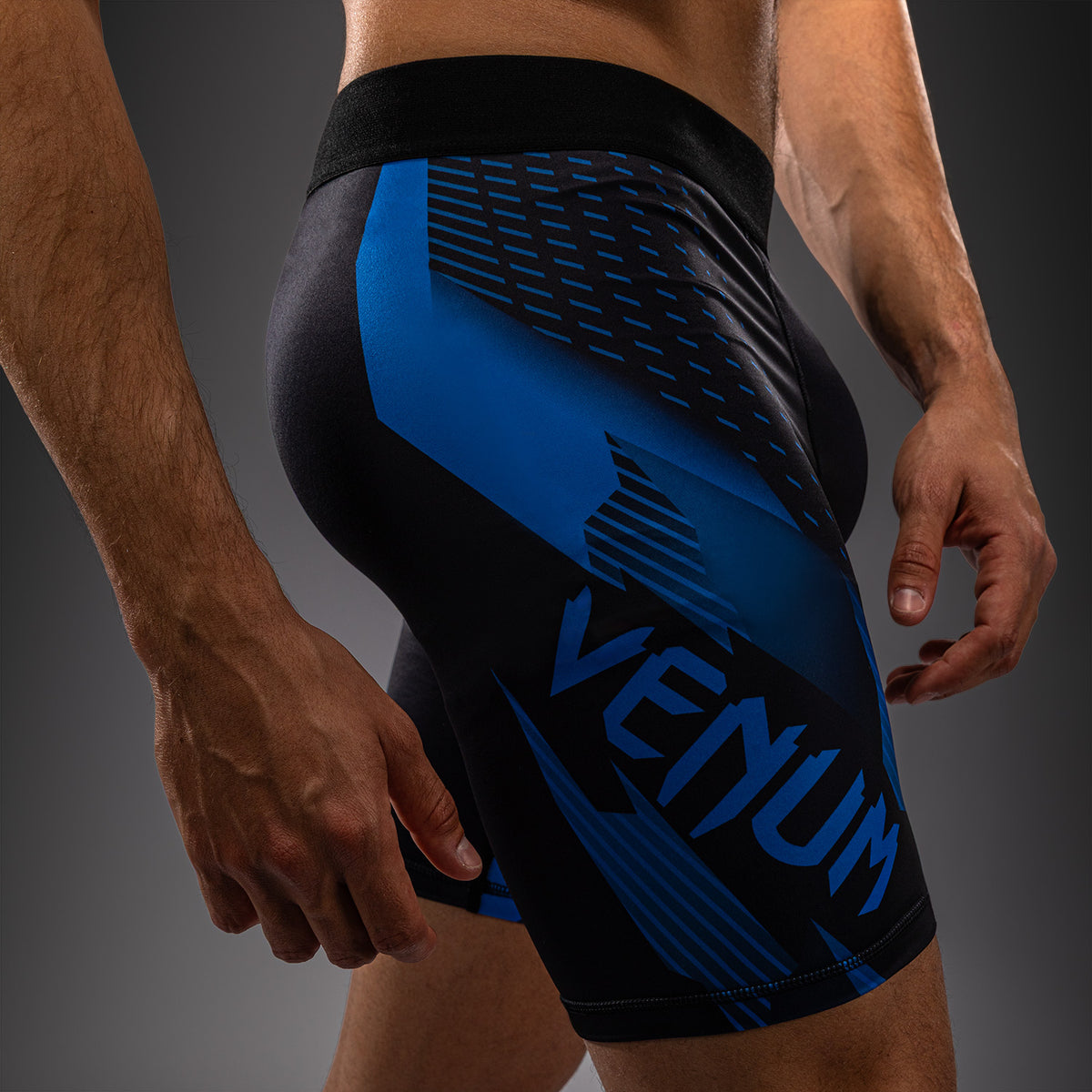 Short de Compression Venum No-Gi 6.0 - Noir/Bleu - product-type_Shorts de compression