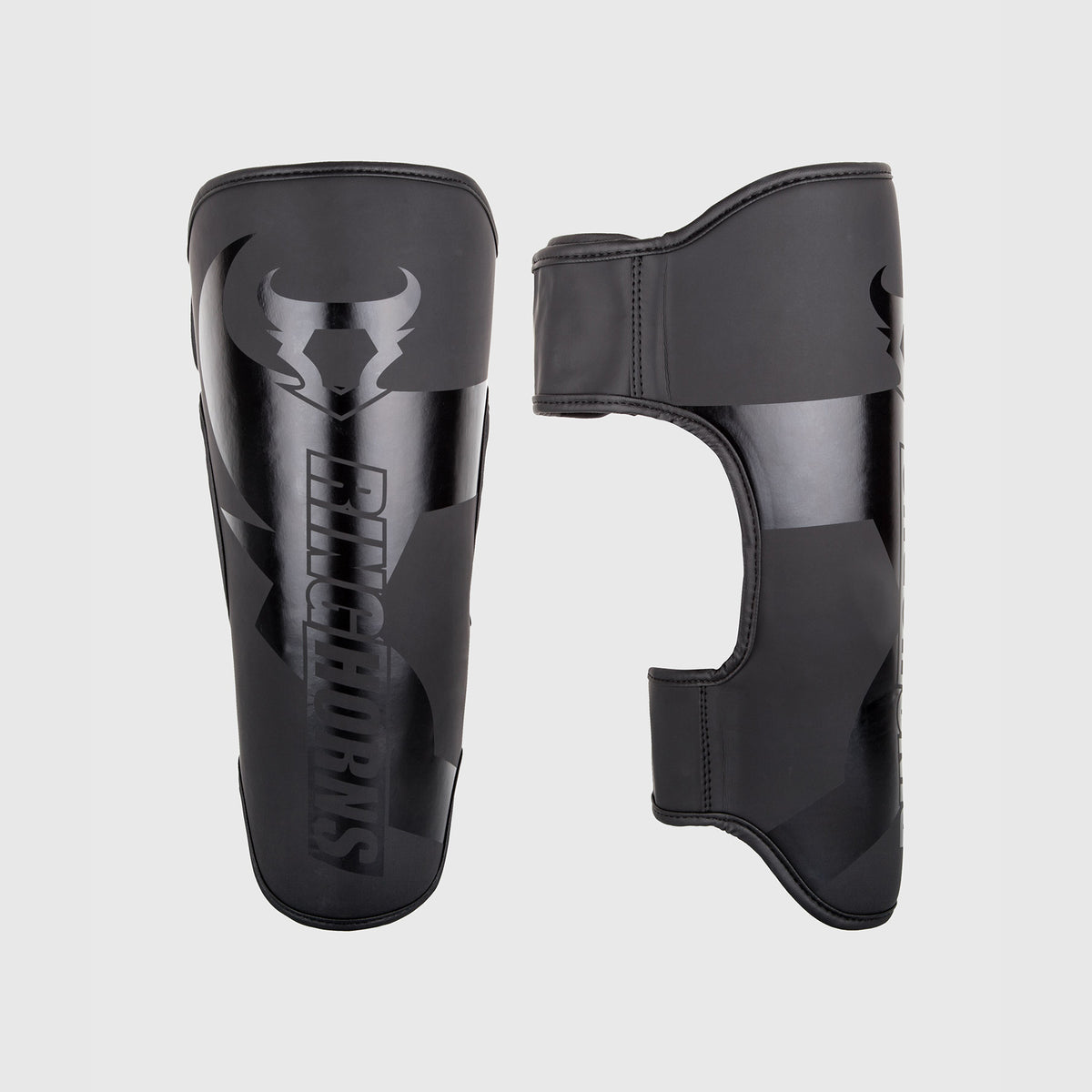 Protège-tibias Ringhorns Charger by Venum - Noir/Noir - product-type_Protège-tibias