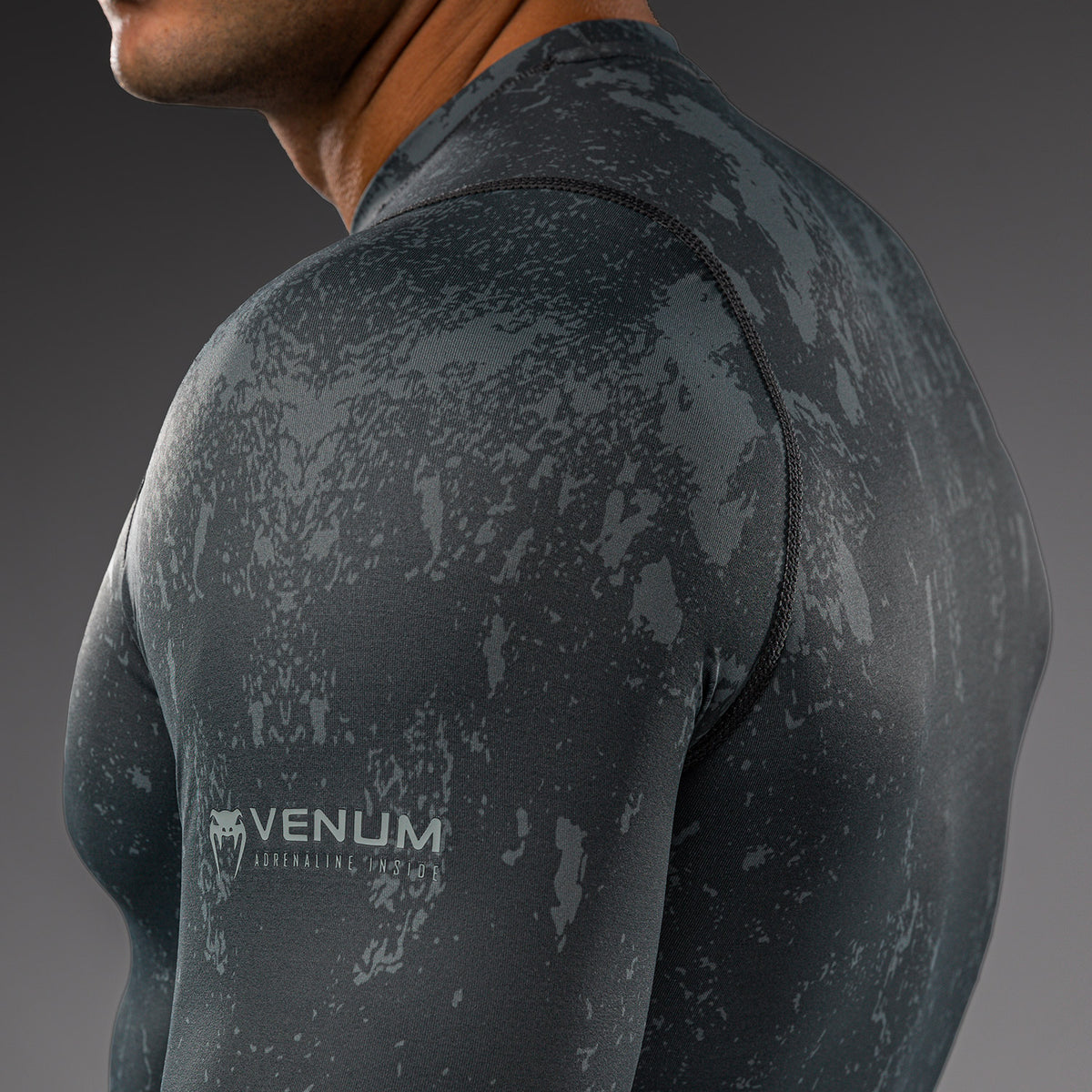 Rashguard à manches longues Venum x Batman - Noir/Gris/Rouge - product-type_T-Shirts de Compression
