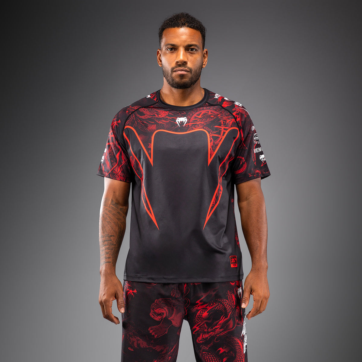 T-shirt Dry Tech Venum 20th Anniversary - Noir/Rouge - product-type_T-Shirts Dry Tech