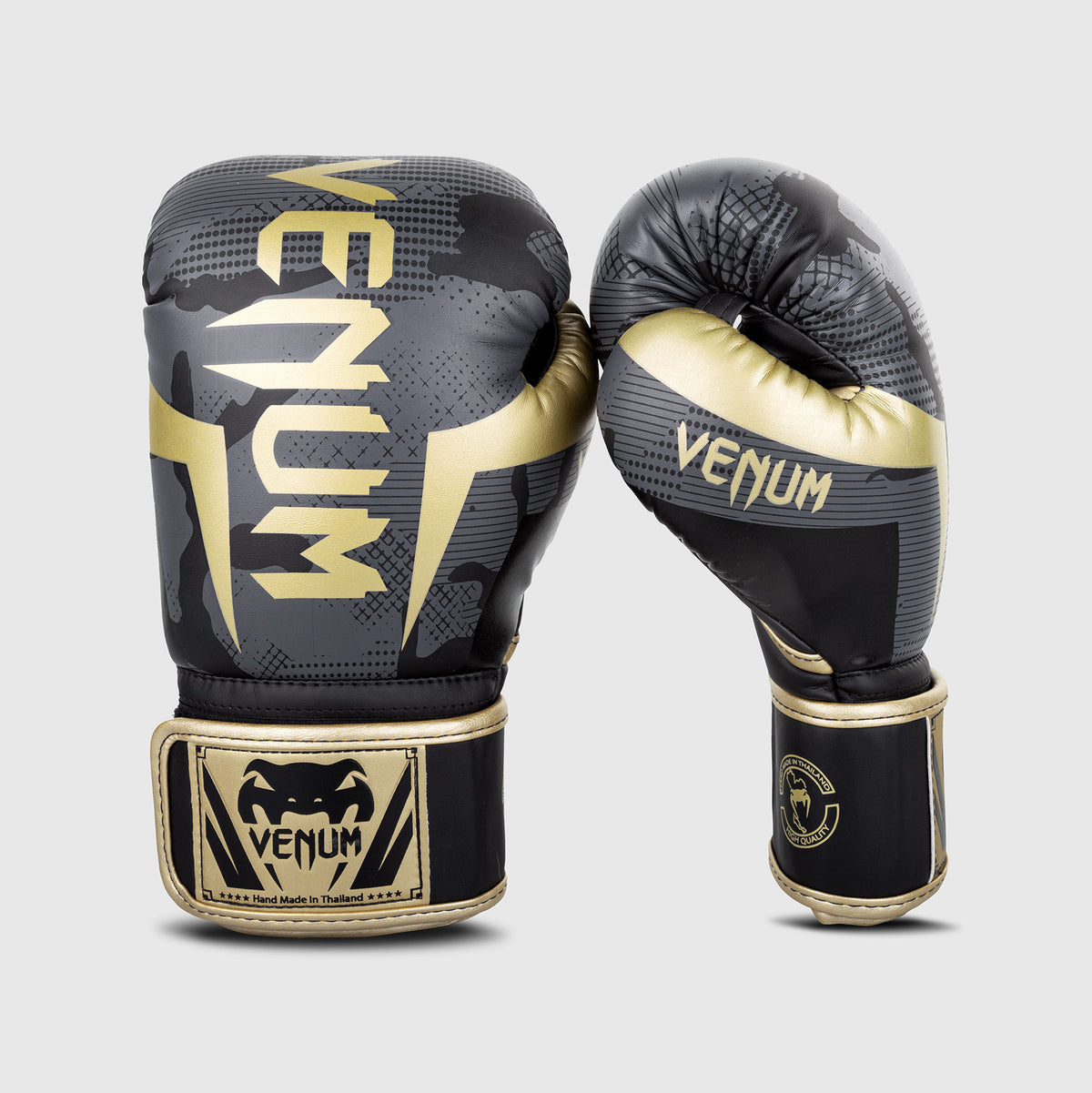 Gants de boxe Venum Elite – Camo/Or - product-type_Gants de boxe