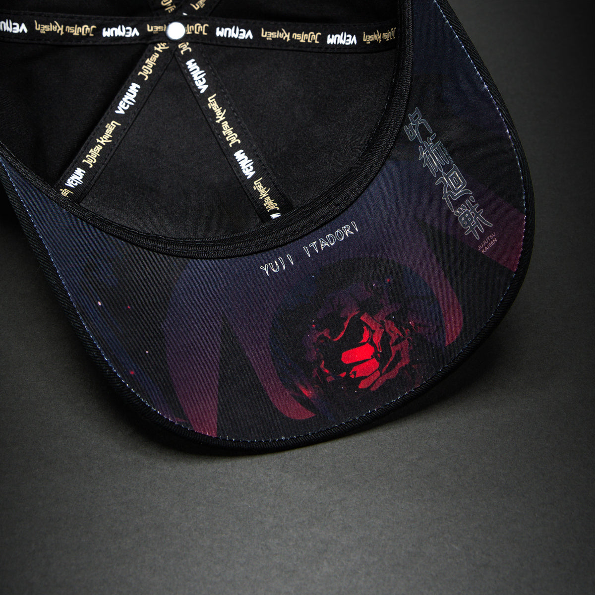 Casquette Venum x Jujutsu Kaisen Itadori – Noir