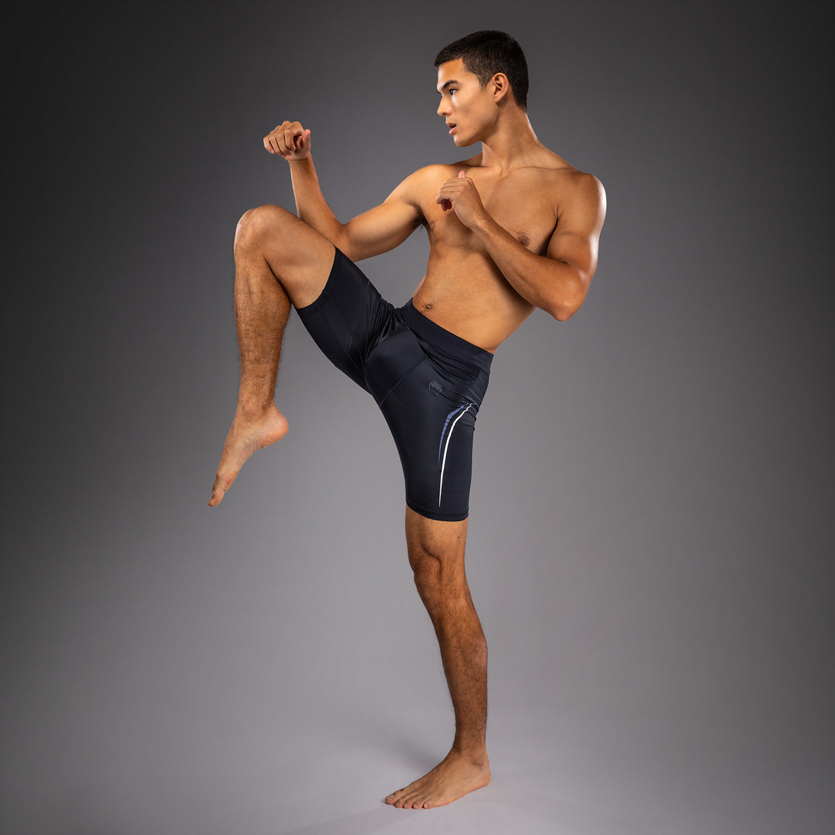 Short de Compression Venum G-Core - Bleu Marine/Blanc - product-type_Shorts de compression