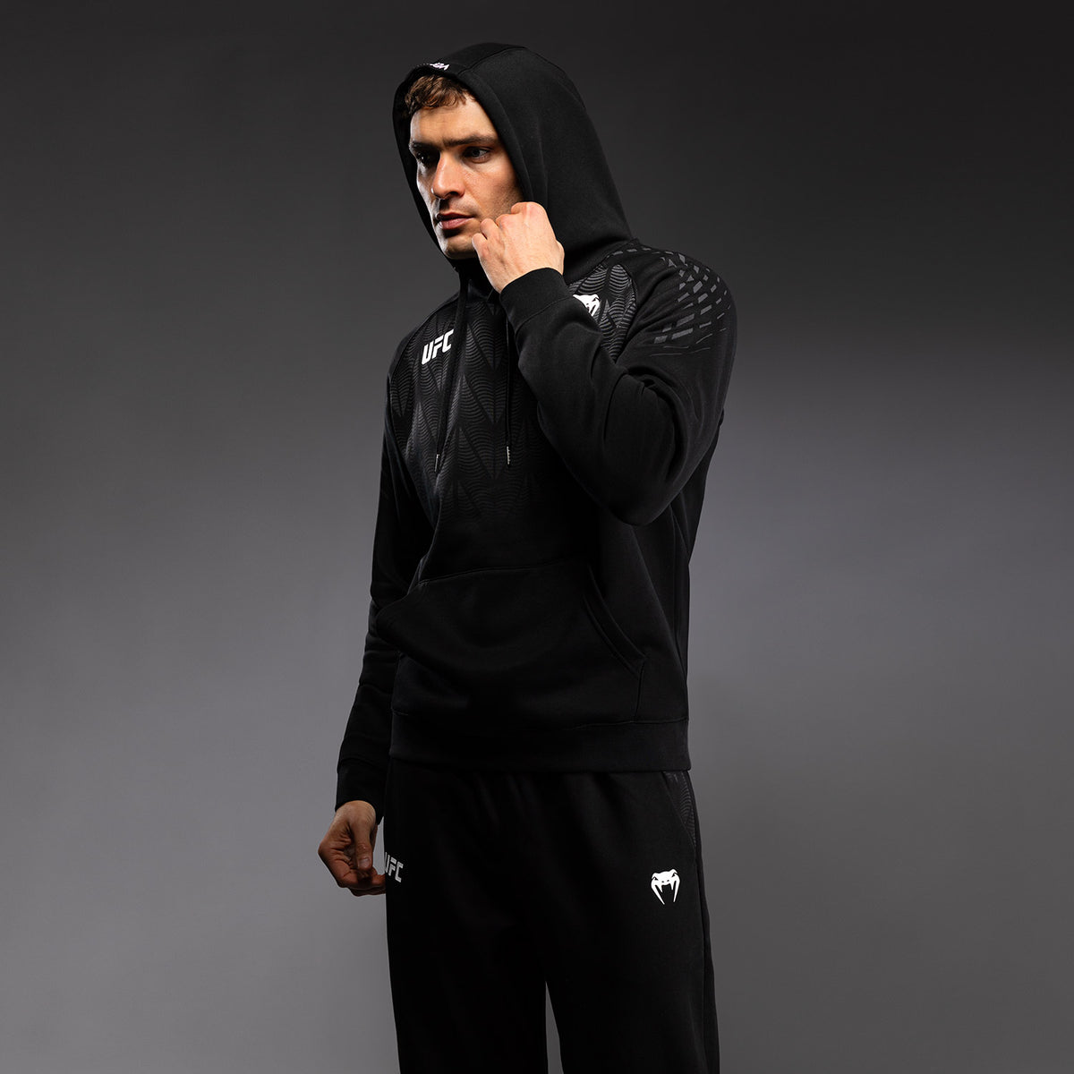 Sweat à capuche Homme UFC Zenith by Venum Replica - Noir - product-type_Sweatshirts
