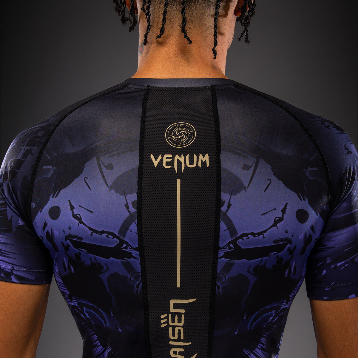 Rashguard à Manches Courtes Gojo Jujutsu Kaisen x Venum – Violet