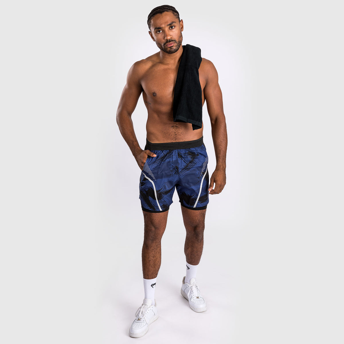 Short d'entraînement Venum Electron 3.0 - Bleu marine - product-type_Shorts de training