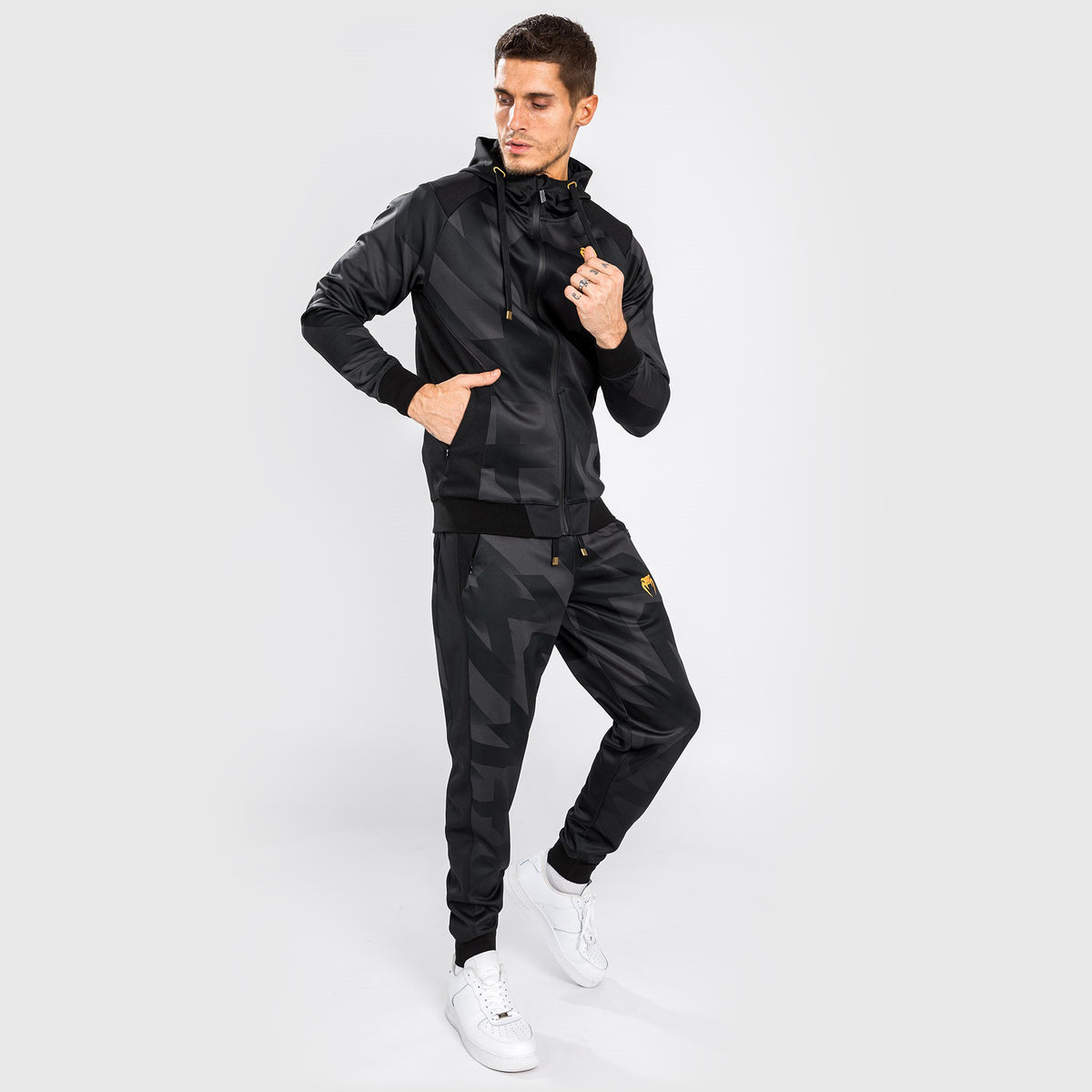 Sweatshirt à Capuche Venum Razor - Noir/Or - product-type_Vestes
