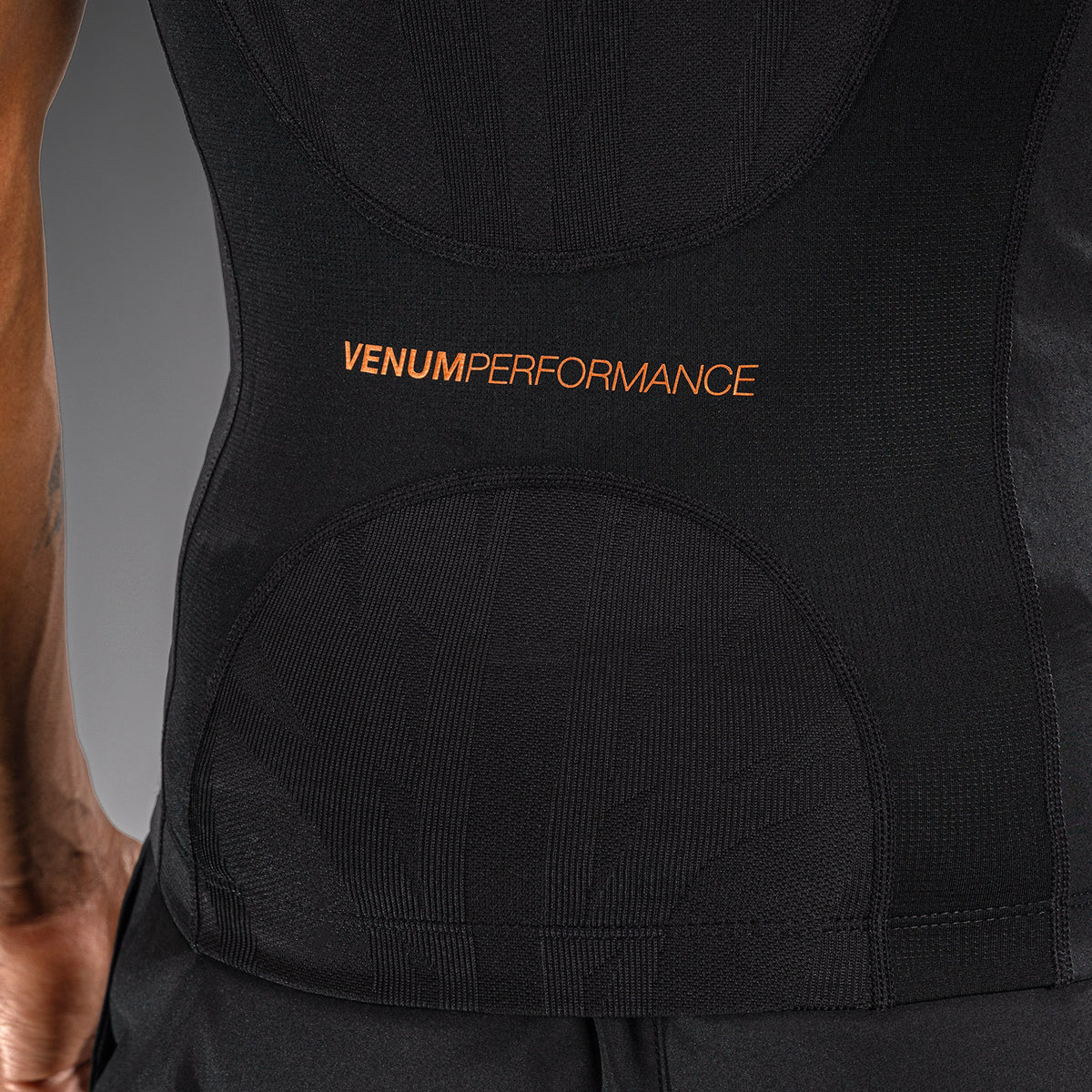 Rashguard manches courtes Venum G-Fit Revolution - Noir/Cuivre - product-type_T-Shirts de Compression