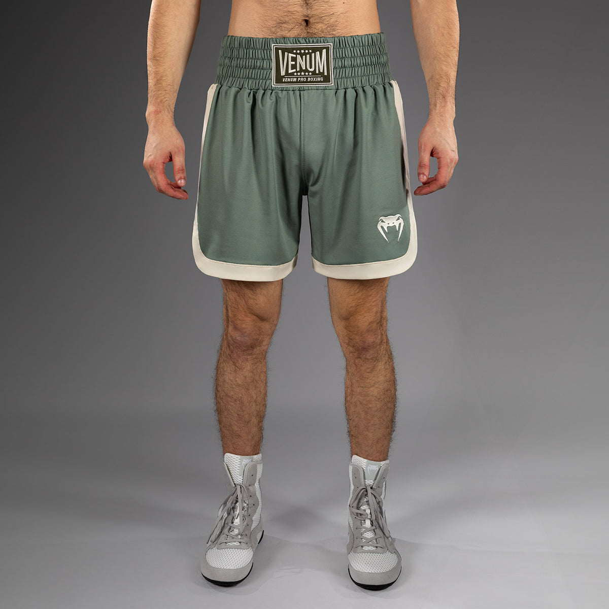 Short de boxe Venum Classic - Vert d'eau/Ivoire - product-type_Shorts de boxe