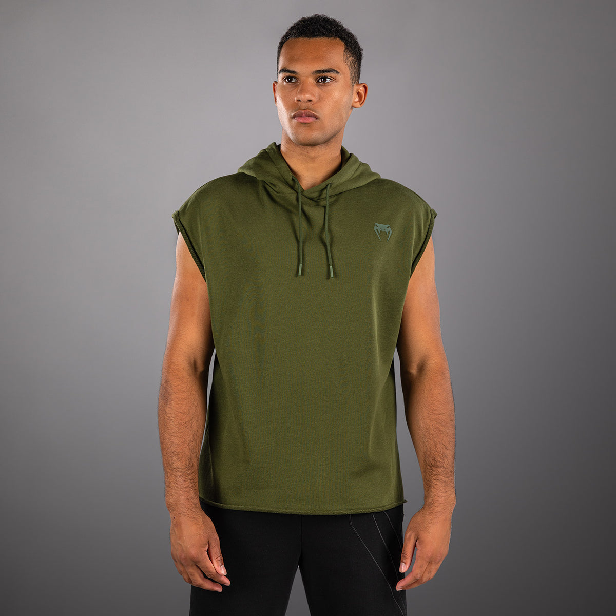 Sweat à Capuche Sans Manches Venum Divide - Vert Militaire - product-type_Sweatshirts