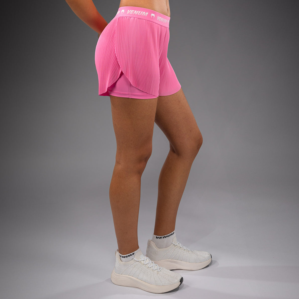 Short de Training pour Femmes Venum Flowfit - Rose Bonbon - product-type_Shorts de training