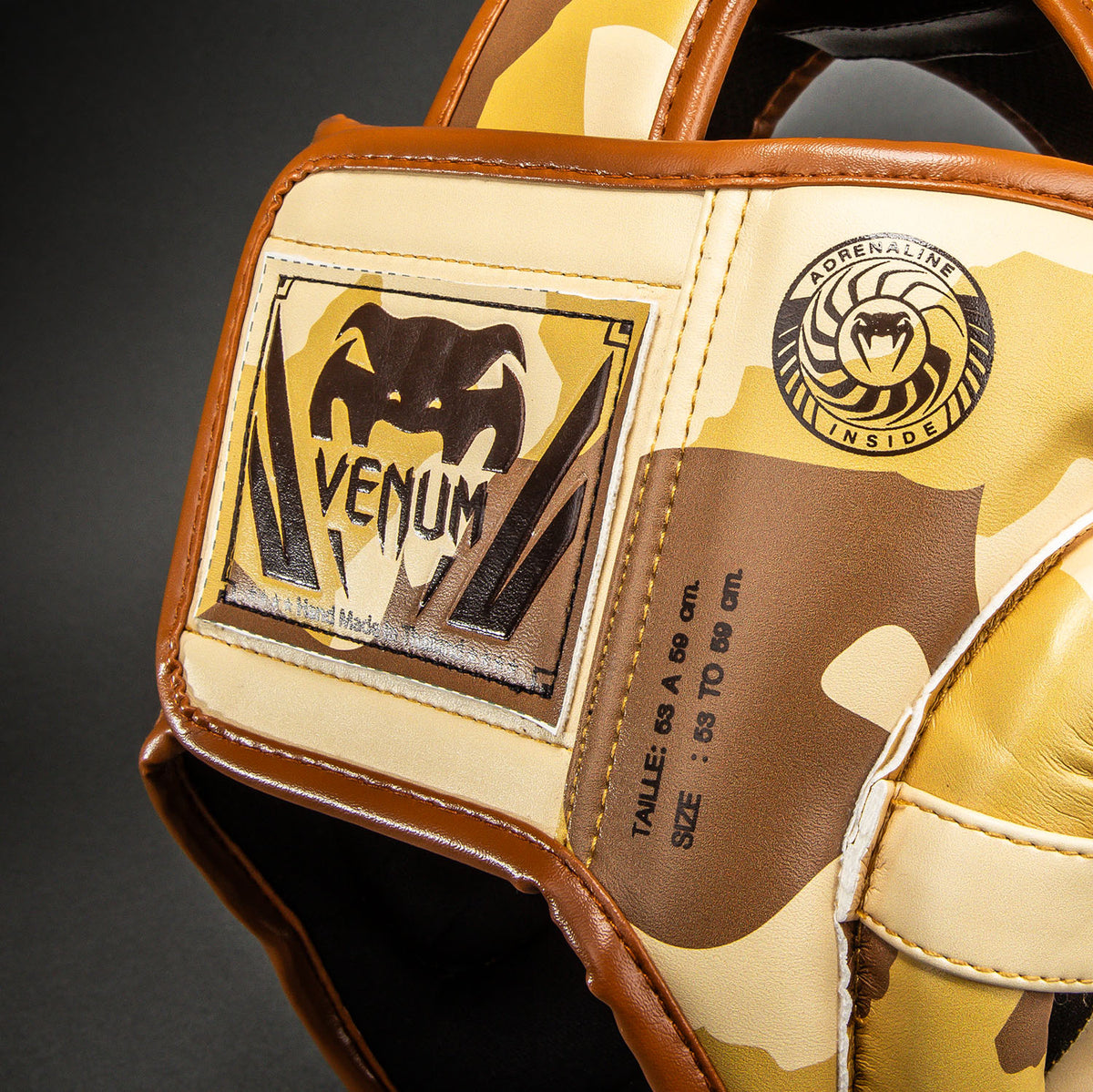 Casque de protection Venum Elite Camo – Beige Clair/Marron