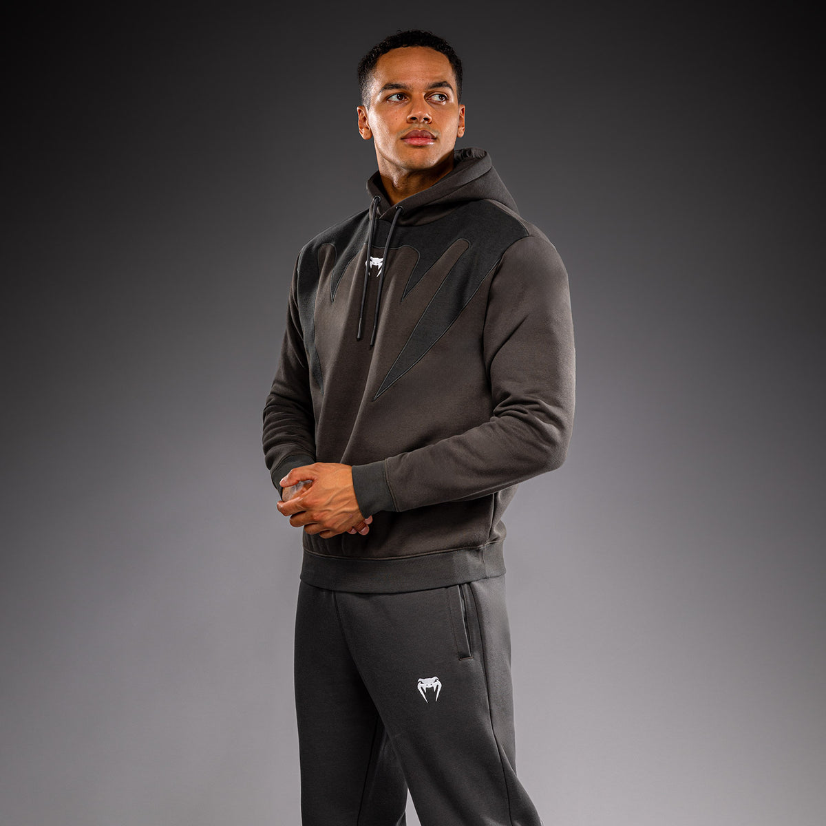 Sweat à capuche Venum Attack Fleece & Weave - Gris - product-type_Sweatshirts