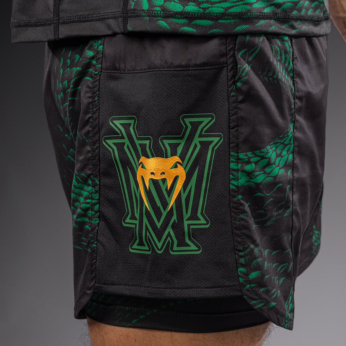 Short d’Entraînement Venum Matupa - Noir/Vert/Or - product-type_Shorts de training