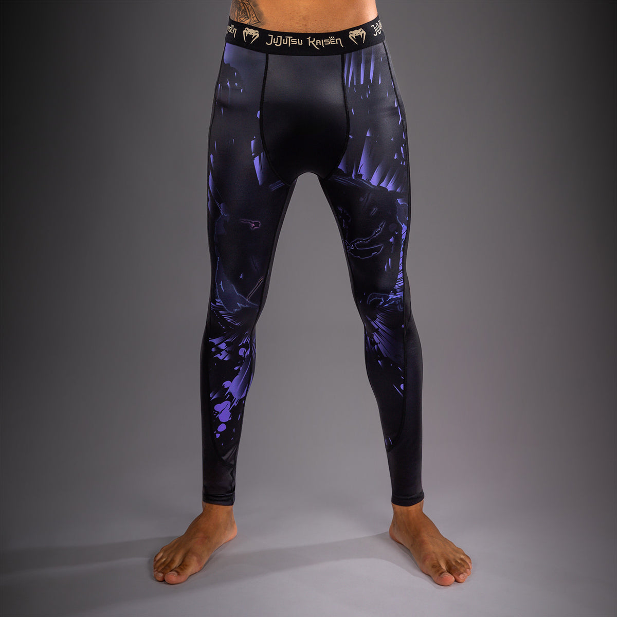 Pantalon de compression Gojo Jujutsu Kaisen x Venum – Violet