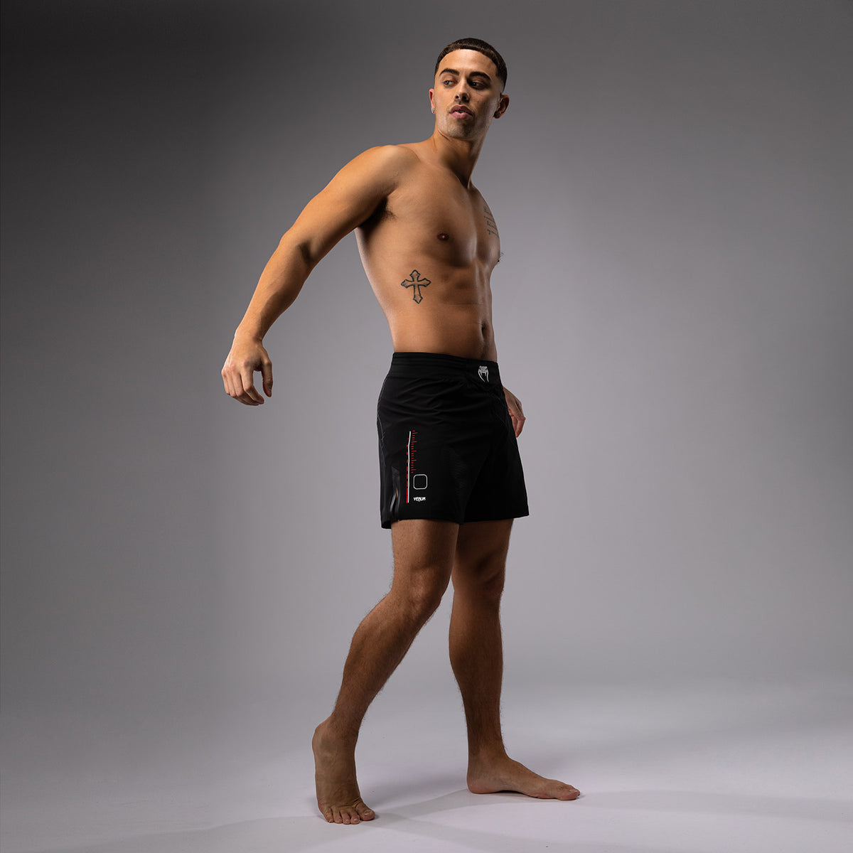 Short de Combat Venum Tactical XT- Noir/Rouge Feu - product-type_Shorts de MMA
