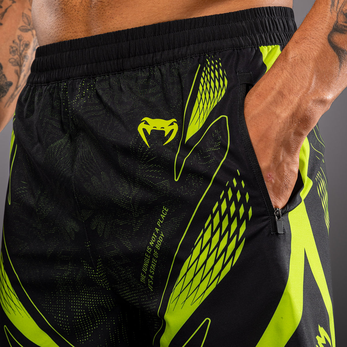 Short d’entraînement Venum Amazonia Reborn - Noir/Vert - product-type_Shorts de training
