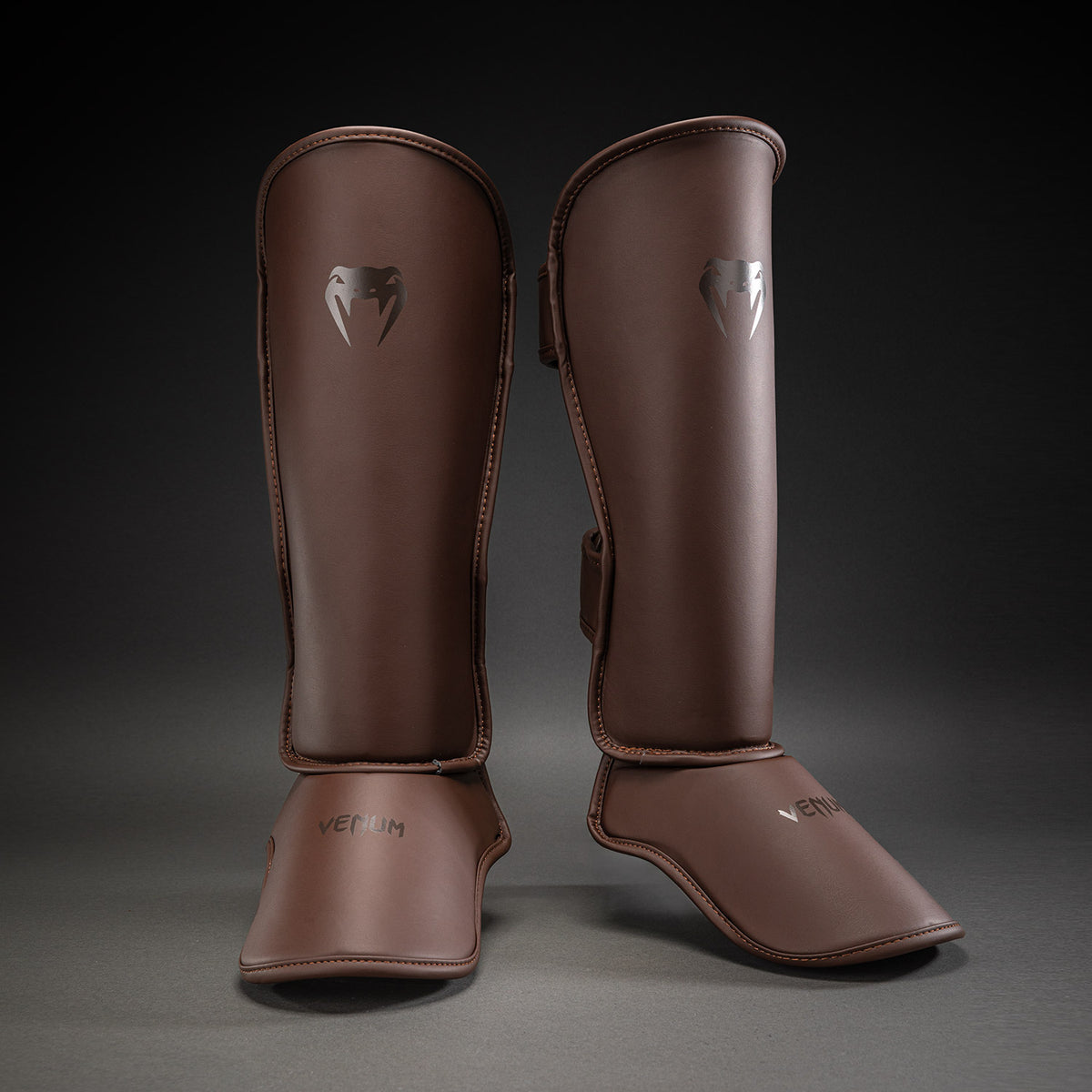 Protège-tibias Venum Contender 1.5 - Marron foncé - product-type_Protège-tibias