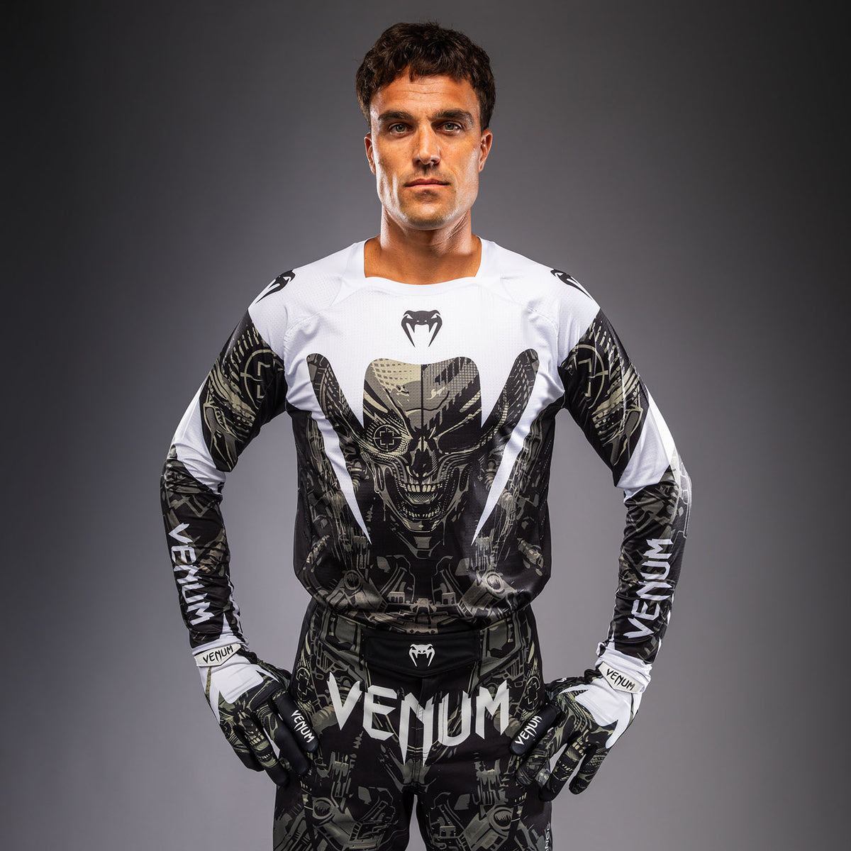 Maillot de Motocross Venum MX Elite Alien - Noir/Sable - product-type_Maillot Motocross