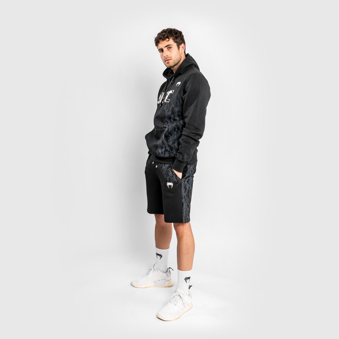 Sweatshirt à Capuche Homme UFC Venum Authentic Fight Week - Noir - product-type_Sweatshirts