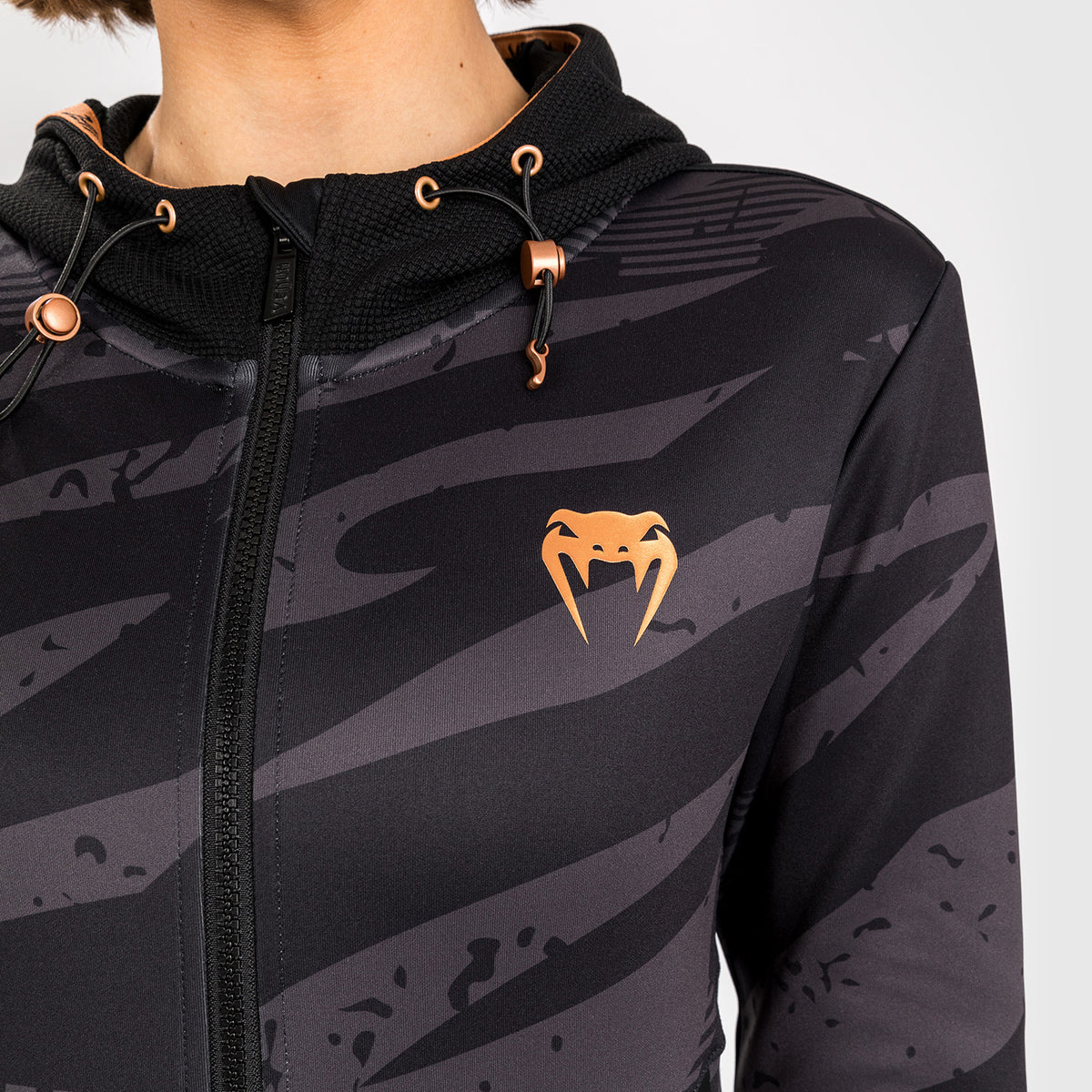 Veste À Capuche Zippé pour Femmes UFC Adrenaline by Venum Fight Week - Urban Camo - product-type_Vestes