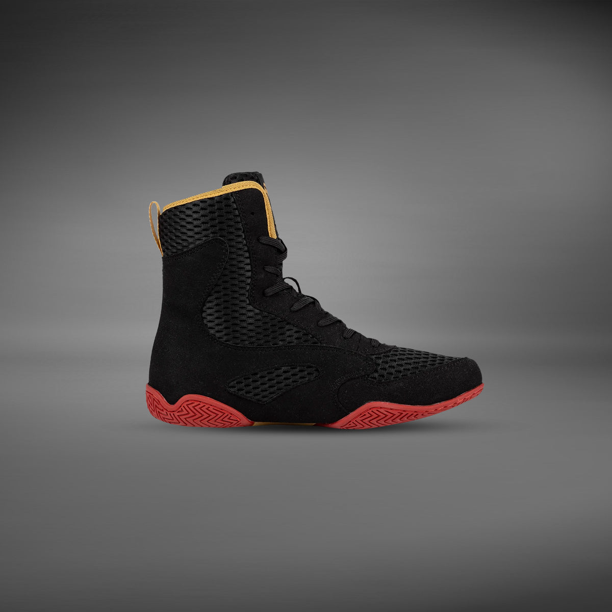 Chaussures de boxe Venum Contender - Noir/Or/Rouge - product-type_Chaussures de boxe