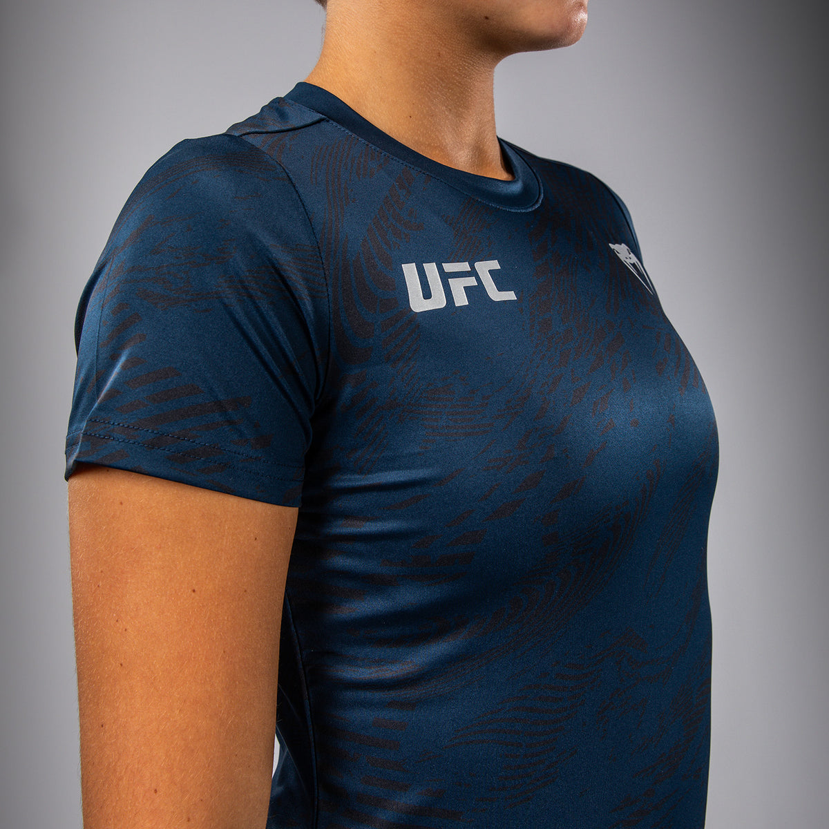 T-shirt Dry-Tech pour Femmes UFC Fusion by Venum Fight Week - Bleu Océanique - product-type_T-Shirts Dry Tech