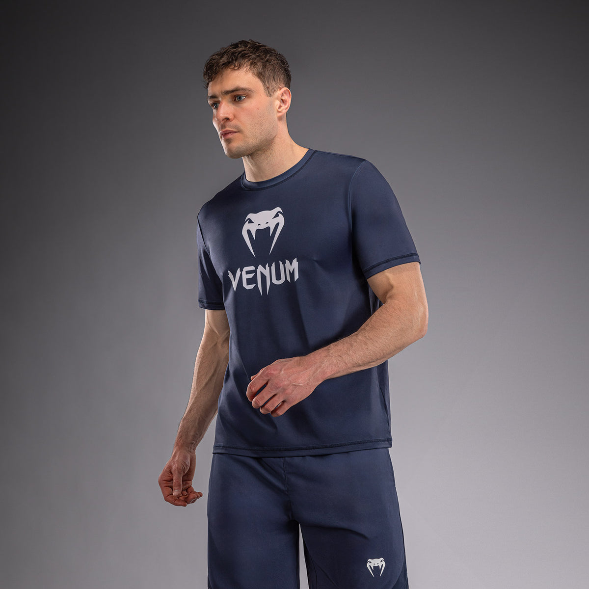 T-shirt Dry Tech Venum Classic - Bleu marine/Blanc - product-type_T-Shirts Dry Tech