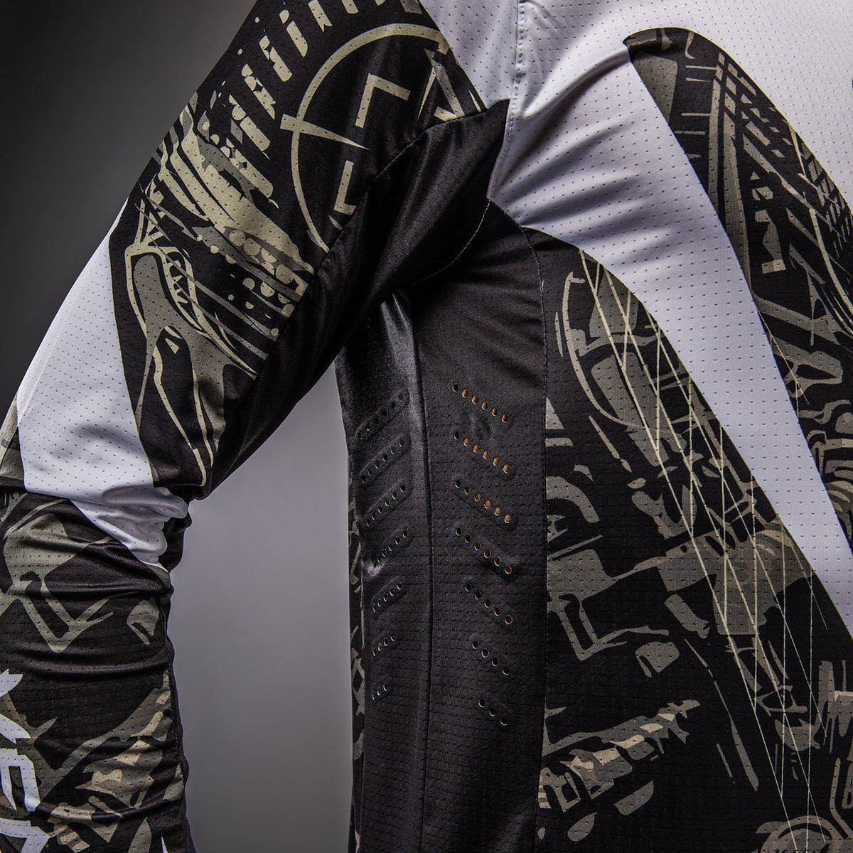 Maillot de Motocross Venum MX Elite Alien - Noir/Sable - product-type_Maillot Motocross