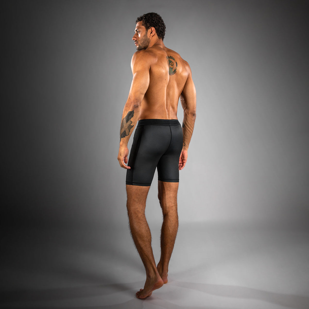 Short de Compression Venum No Gi - Noir/Gris Argenté - product-type_Shorts de compression