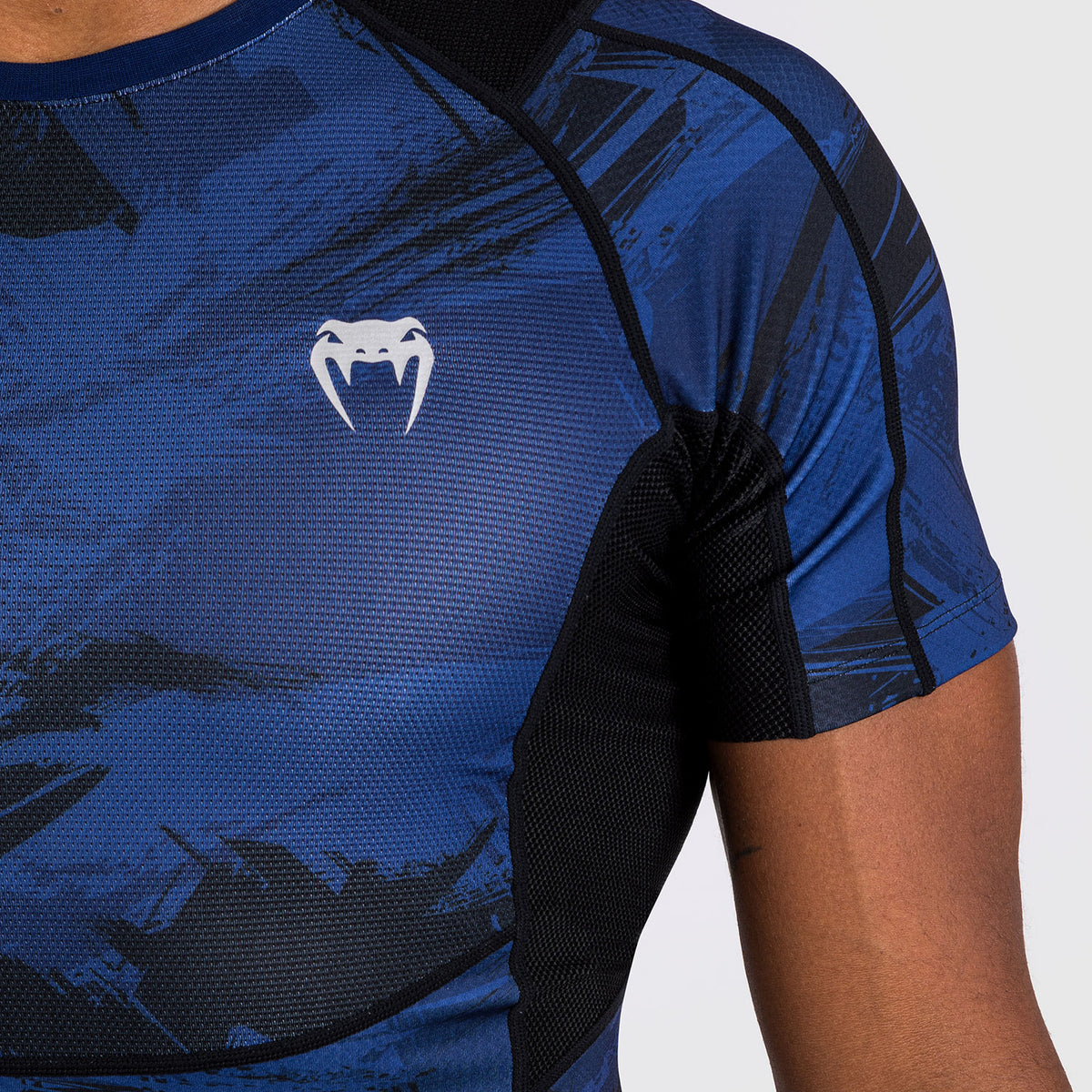 Rashguard à manches courtes Venum Electron 3.0 - Bleu marine - product-type_T-Shirts de Compression